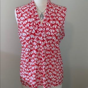 Anne Klein Sleeveless Top Sz L